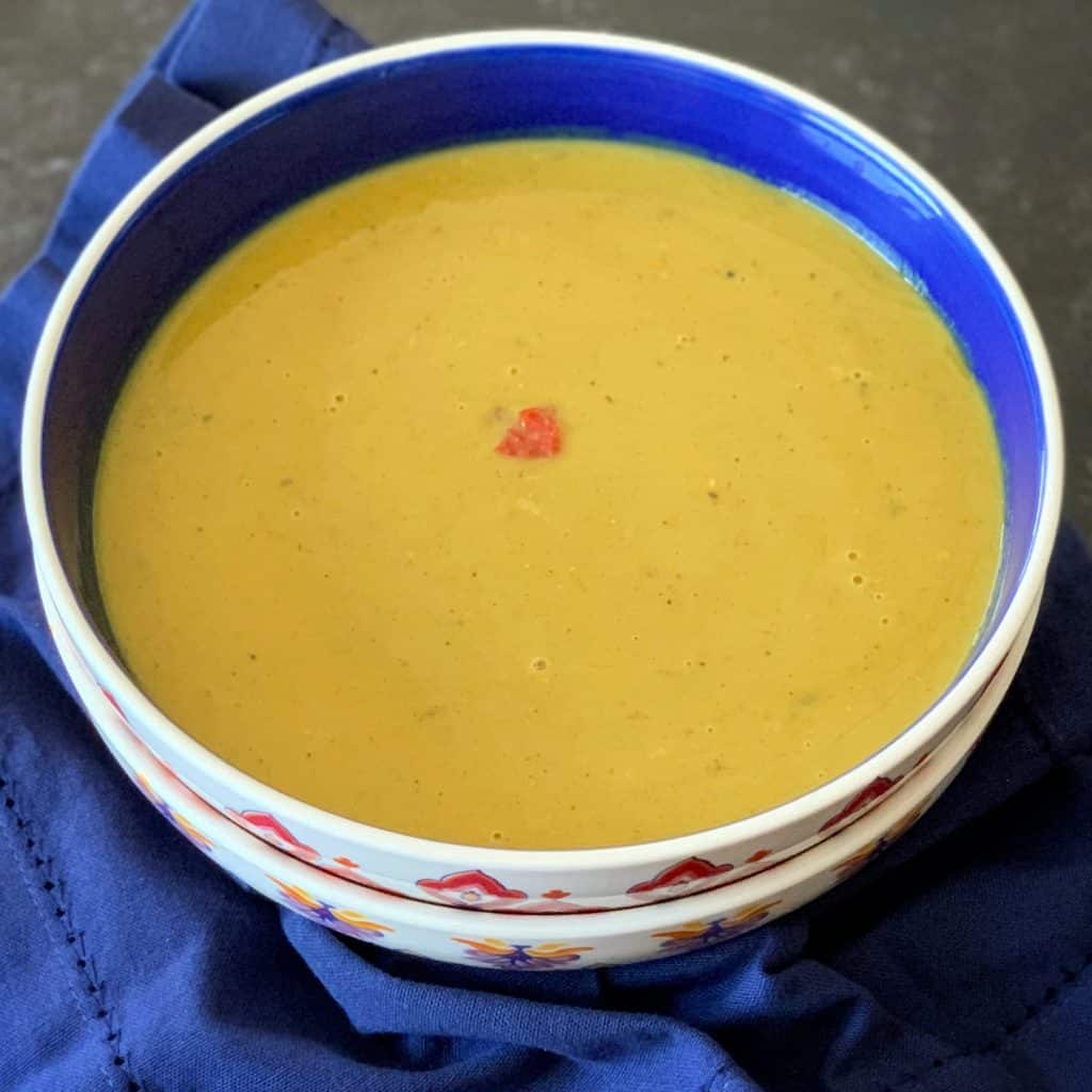 a bowl of guyanese dhal