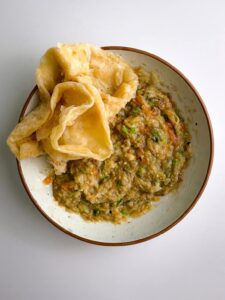 Baigan Choka or Roasted Eggplant - Metemgee