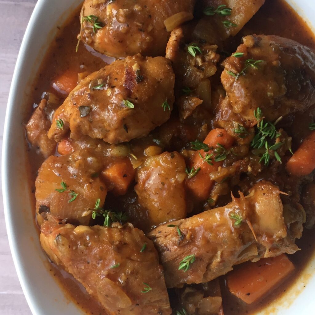 Chicken and Potato Stew - Metemgee