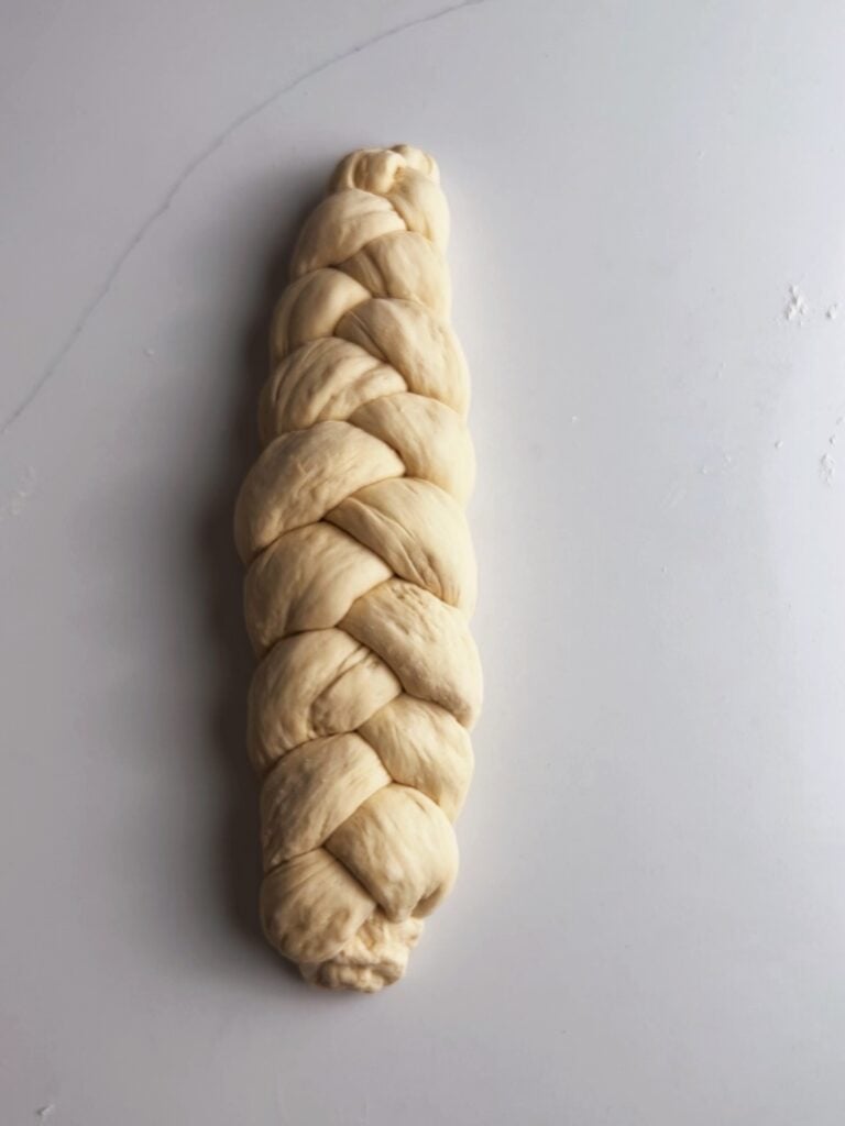 braided plait bread