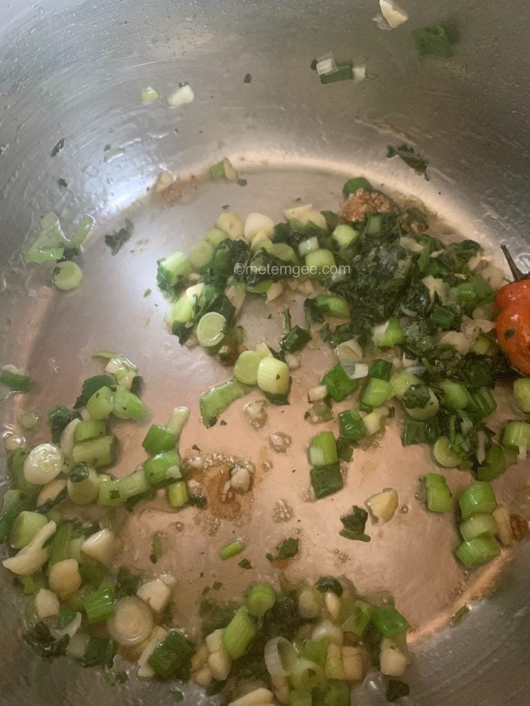 sautéing veggies in instant pot for rice and peas