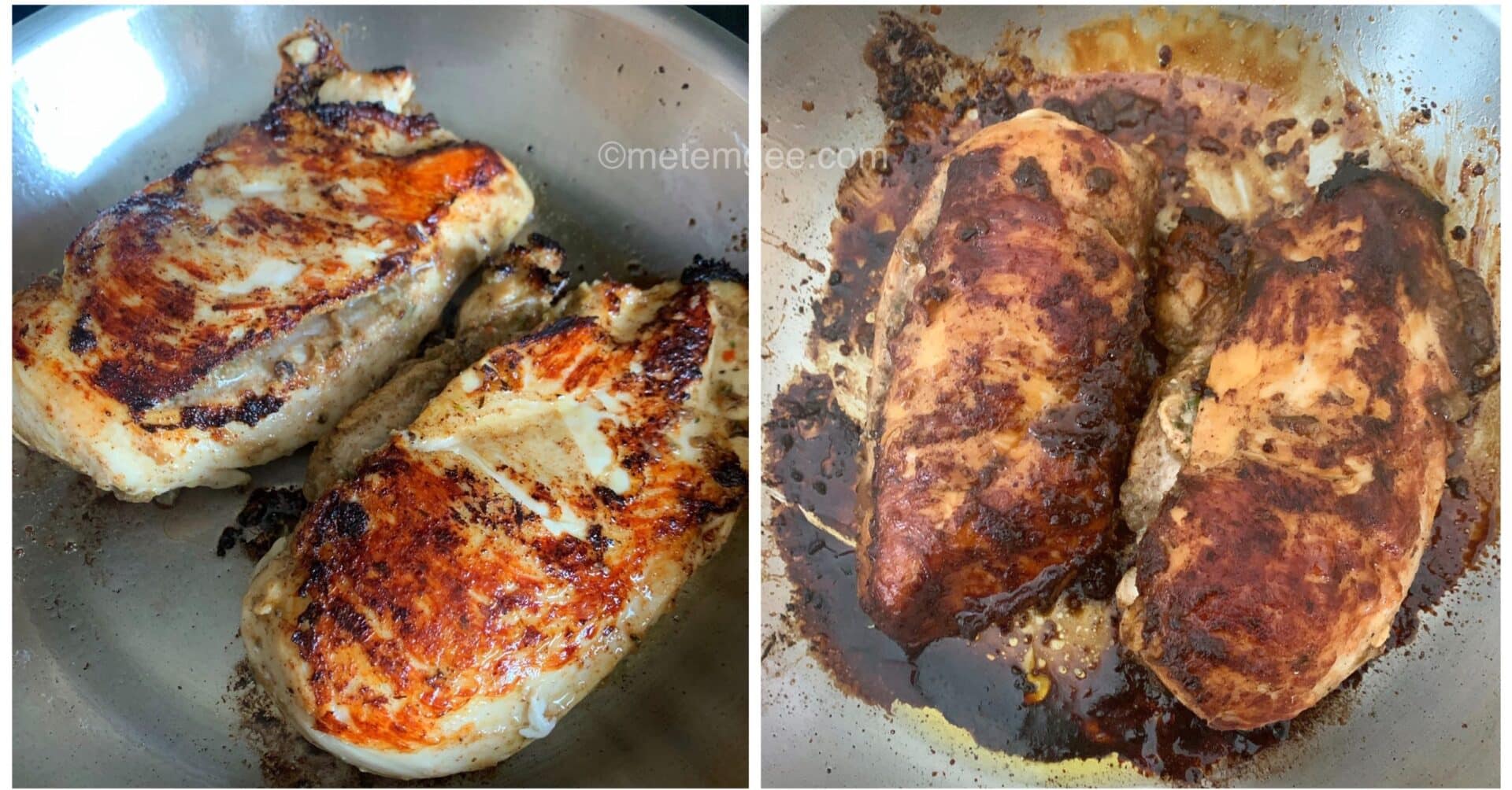 Pan Cooked Jerk Chicken Breast Metemgee