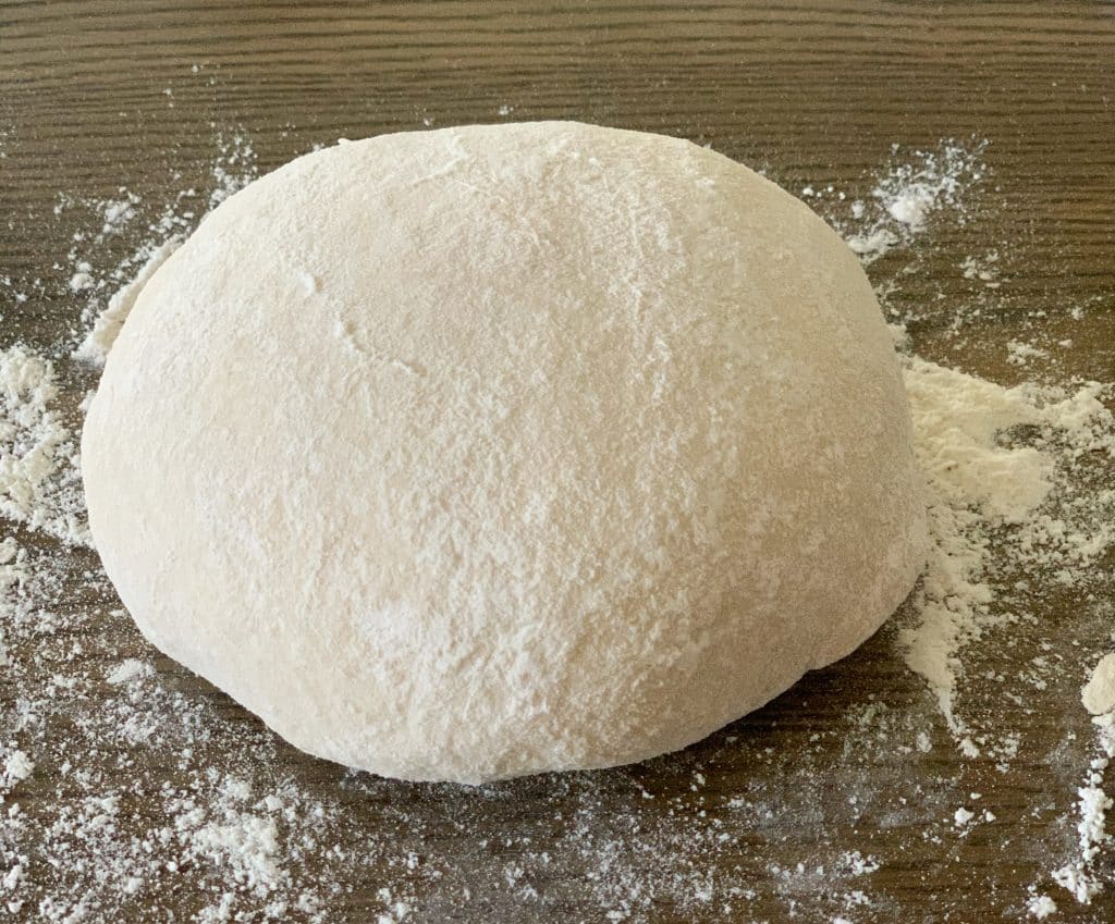 floured dough