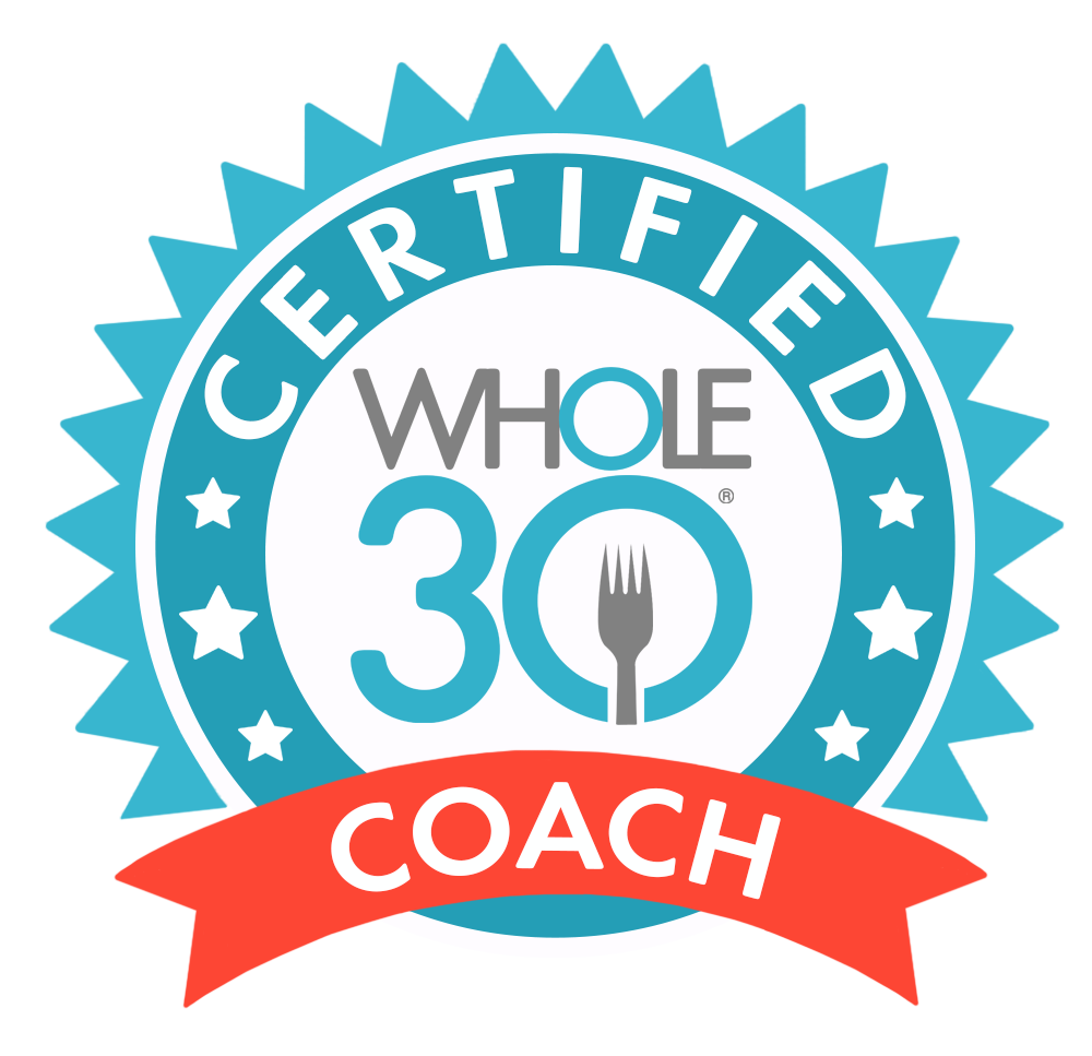 Certified Whole30 Coach logo on a white background