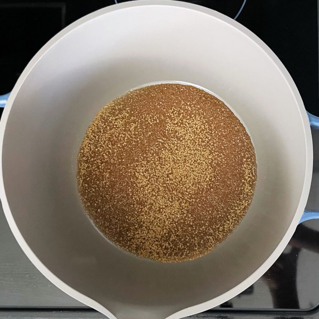 toasting sugar for browning sauce